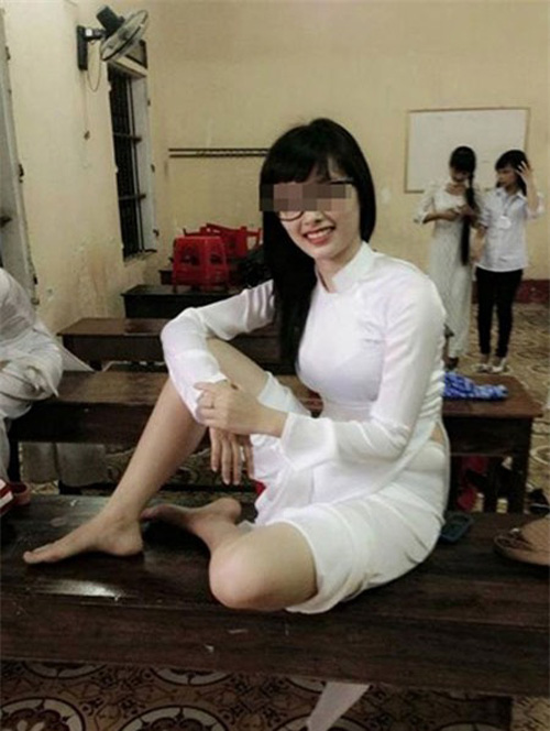 chup len flickr thieu nu mac ao dai goi cam hinh anh 9