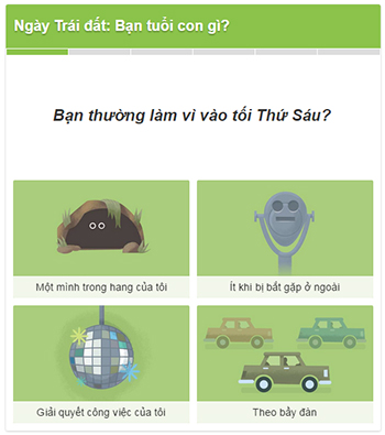 trac nghiem vui nhan ngay trai dat thu vi tren google hinh anh 3